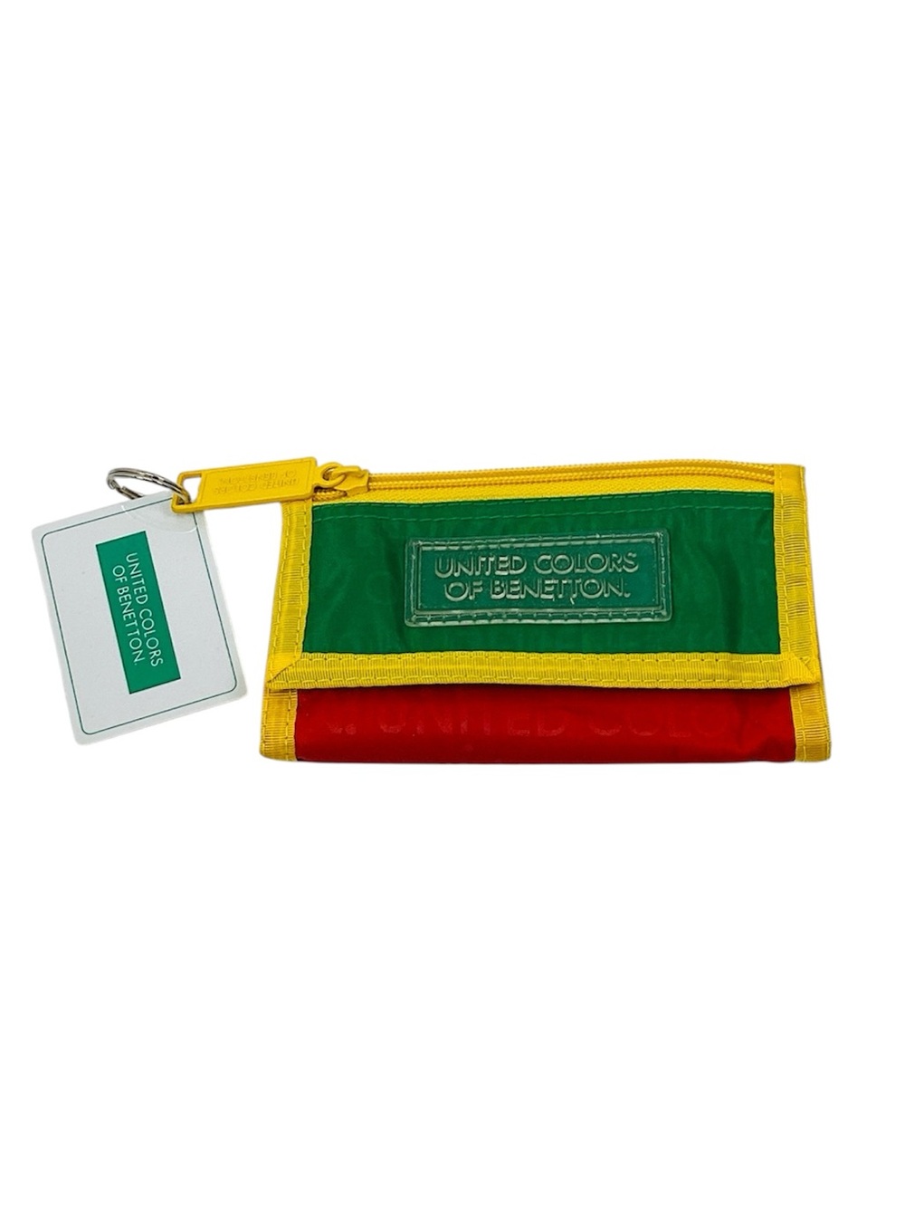 🐵 Vintage United Colors Of Benetton Tri-Color Wallet